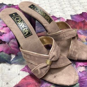 VINTAGE OPEN TOE SANDALS